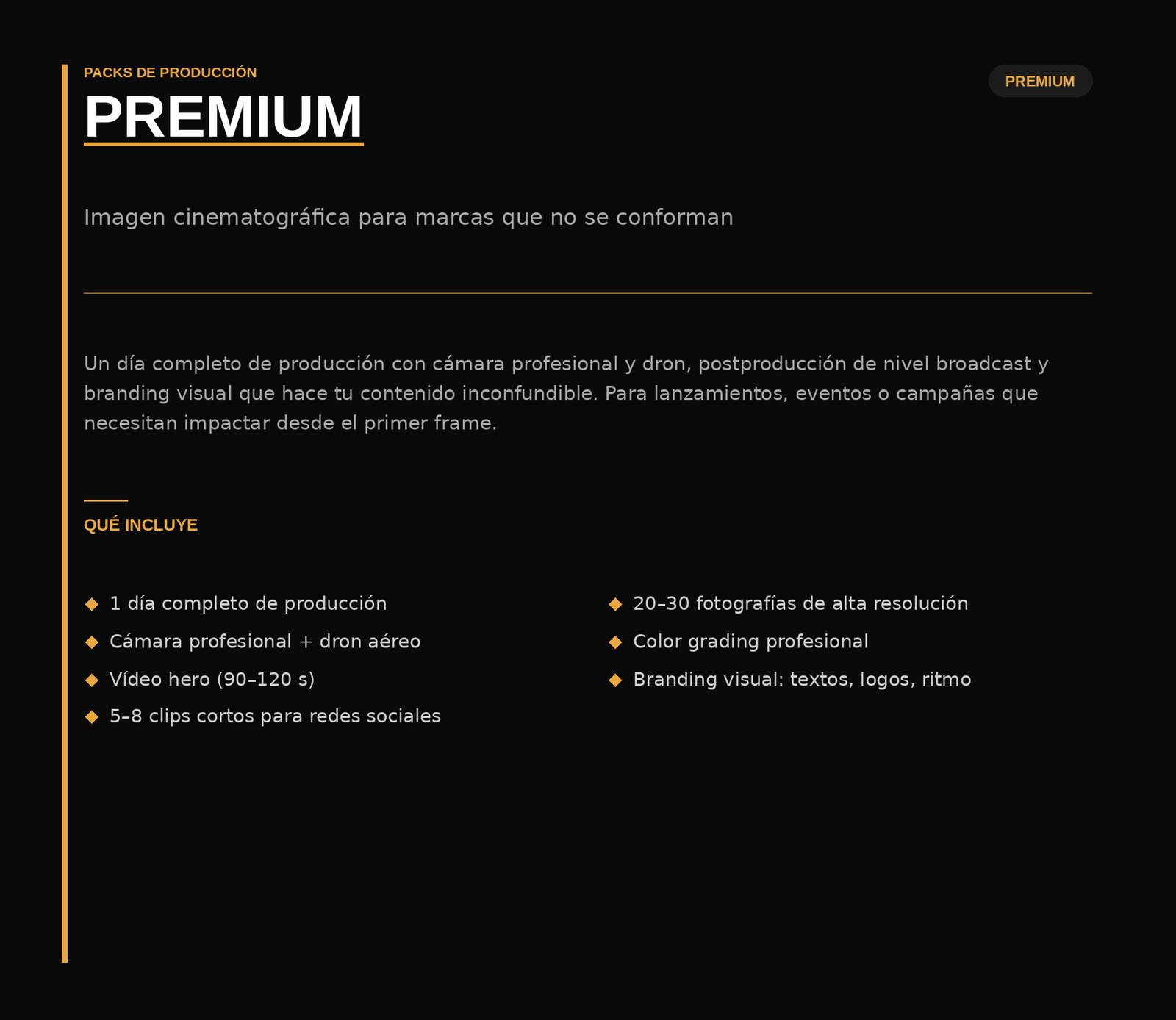 Pack Premium